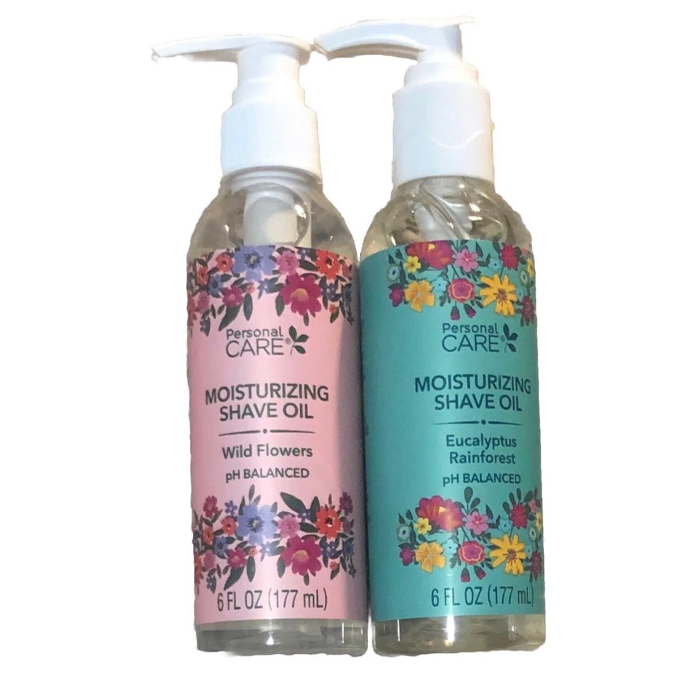 PERSONAL CARE Moisturizing Shave Oil Wild Flower & Eucalyptus (Set of 2).